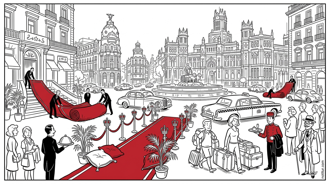 Madrid se consolida como paradigma del lujo turístico